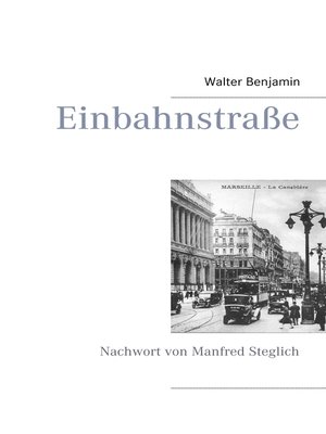 cover image of Einbahnstraße